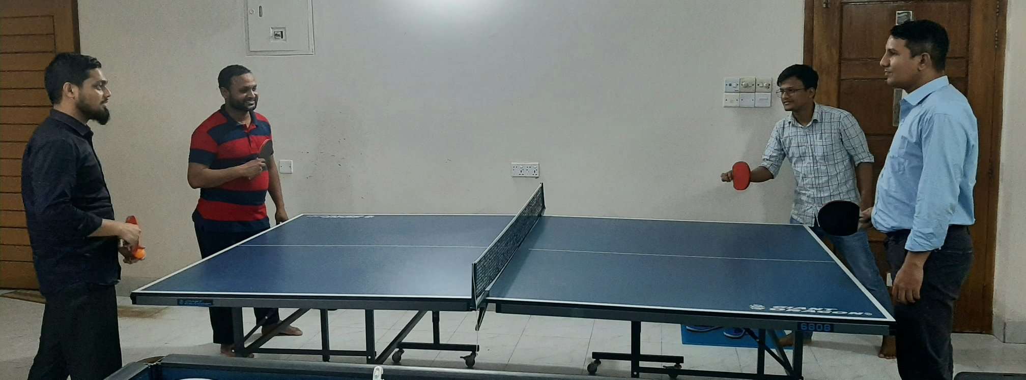 Development team at work